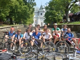 Cyklisté na Hostýně. Foto archiv AG