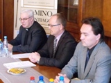 Zleva: P. Ginter Żmuda, Krzysztof Początek a Štěpán Sittek. Foto Łukasz Woźniak