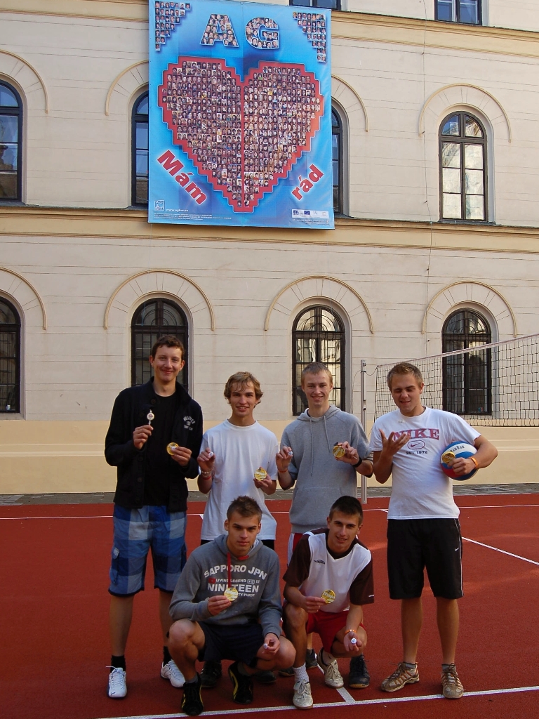 Vítězný tým ze Zborovic. Foto Anna Bekárková