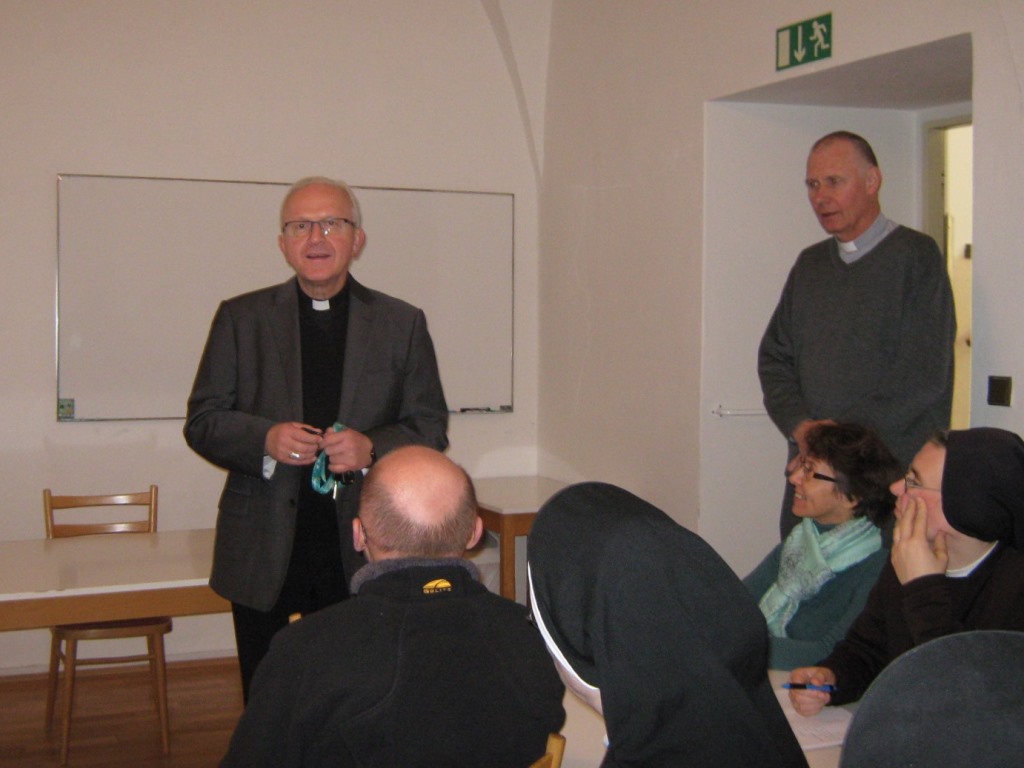 Biskup Baxant během setkání nemocničních kaplanů na Velehradě. Foto Ludmila Nováčková