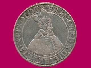 Mince s portrétem kardinála Dietrichsteina. Zdroj: Muzeum umění Olomouc, www.olmuart.cz