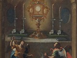 Antonín Richter, Adorace Nejsvětější svátosti (1756), Římskokatolická farnost Šternberk