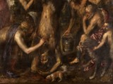 Nejcennější obraz kroměřížských arcibiskupských sbírek, Tizianův Apollo a Marsyas. Zdroj www.olmuart.cz