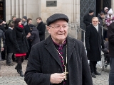 Biskup Josef Hrdlička během oslavy svých 75. narozenin. Foto Pavel Langer / Člověk a víra