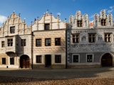 Historické domy ve Slavonicích. Foto Petr Vodička, Wikipedia