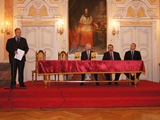 Kromě lichtenštejnského knížete představili sborník i vědci z moravských univerzit