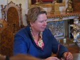 Lichtenštejnská velvyslankyně, princezna Maria Pia Kothbauerová