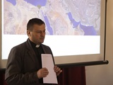  Přednáška pro studenty Stojanova gymnázia Velehrad. Foto František Ingr / Člověk a víra 