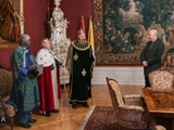 Koledníci u olomouckého arcibiskupa Jana Graubnera. Foto Pavel Langer / Člověk a víra
